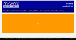 Desktop Screenshot of mcganns.com
